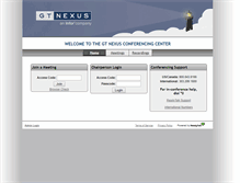 Tablet Screenshot of gtnexus.readytalk.com