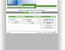 Tablet Screenshot of kalhd.readytalk.com